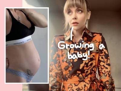 Christina Ricci Shares First Baby Bump Pic Since Announcing She’s Pregnant With No. 2! - perezhilton.com