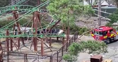Scots theme park bosses to probe rollercoaster 'derailment' but say other attractions will remain open - www.dailyrecord.co.uk - Scotland