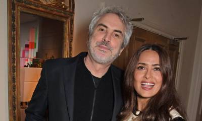 Good friends Salma Hayek and Alfonso Cuarón take their families on a trip - us.hola.com