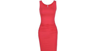 Scared of Bodycon? The Ruching on This Dress Makes Shoppers Feel Confident - www.usmagazine.com