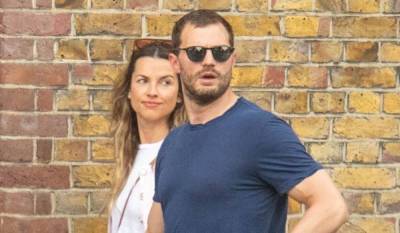 Jamie Dornan Spotted in Rare Public Outing with Wife Amelia Warner! - www.justjared.com - London