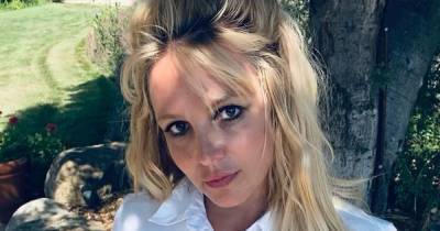 Britney Spears’ White Collared Shirt Is Giving Us Major ‘Baby One More Time’ Vibes: Pic - www.usmagazine.com