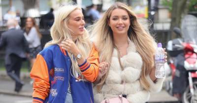 Love Island’s Lillie Haynes and Lucinda Stafford put on casual display as they head for brunch - www.ok.co.uk - London