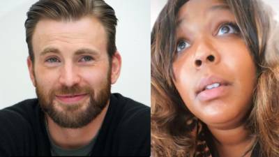 Lizzo Describes Her Chris Evans Fantasy Which Includes Naked Body Shots - www.etonline.com
