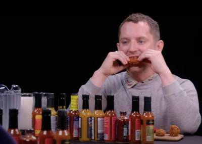 Elijah Wood Talks ‘Lord Of The Rings’ & More While Sampling The Lava Of Mount Doom On ‘Hot Ones’ - etcanada.com