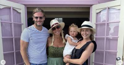 Inside Denise Van Outen's Essex staycation with partner Eddie Boxshall and Lydia Bright - www.ok.co.uk