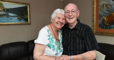 Carluke couple celebrate an incredible 65 years of wedded bliss with blue sapphire milestone - www.dailyrecord.co.uk
