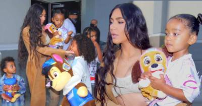 Kim brings her children and nieces to screening of her Paw Patrol film - www.msn.com - Chicago