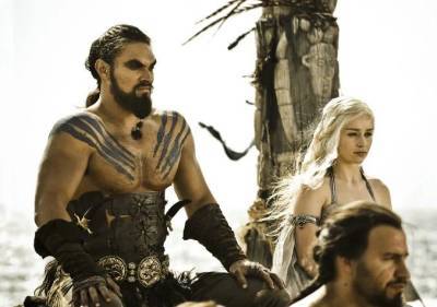 ‘Game Of Thrones’ Co-Stars Jason Momoa & Emilia Clarke Share Reunion - etcanada.com