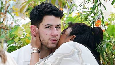 Nick Jonas Priyanka Chopra Share A Sweet Kiss At PDA Filled Lunch Date In London – Photos - hollywoodlife.com - London