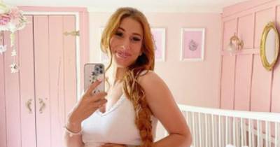 Stacey Solomon looks radiant as she displays her 33-week baby bump in new glowing snaps - www.ok.co.uk