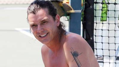 Gavin Rossdale, 55, Looks Buff As He Hits The Tennis Court Shirtless In LA – Photos - hollywoodlife.com - Los Angeles