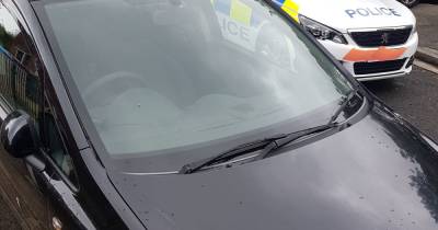 Man becomes 'obstructive and volatile' as police recover vehicle with cloned plates - www.manchestereveningnews.co.uk - Manchester