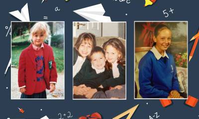 Celebrities dig out childhood photos as they share their back to school memories - hellomagazine.com