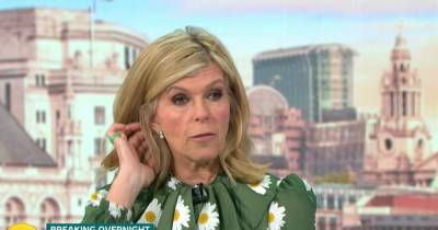 Kate Garraway distracts viewers with 'fried eggs' on Good Morning Britain - www.manchestereveningnews.co.uk - Britain - county Hawkins