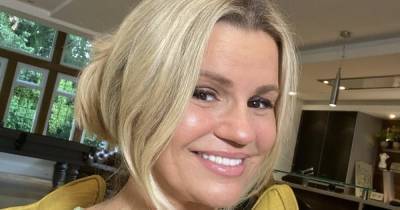 Kerry Katona unveils results of purple hair transformation and 'face lift' treatment - www.ok.co.uk - county Cheshire