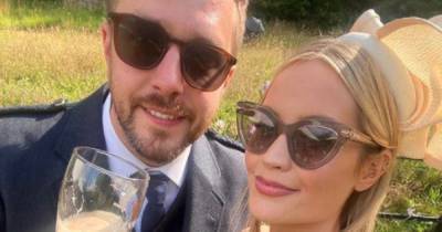 Iain Stirling dons kilt for wedding with wife Laura Whitmore on rare break from Love Island - www.dailyrecord.co.uk - Britain - Scotland - Ireland