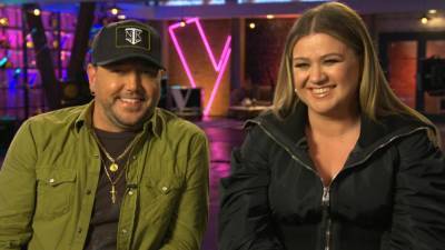 'The Voice' Season 21: Jason Aldean Is Team Kelly Clarkson's Battle Advisor! (Exclusive) - www.etonline.com