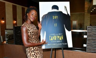 Lupita Nyong’o looks amazing in animal print at special ‘Candyman’ screening - us.hola.com - Jordan