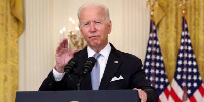 President Joe Biden Addresses Afghanistan Withdrawal & Collapse of Afghan Government - www.justjared.com - Afghanistan