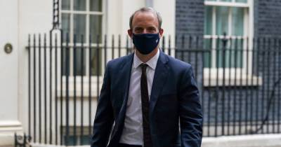 Foreign Secretary Dominic Raab 'regrets' going on holiday to 5-star beach resort as Taliban swept across Afghanistan - www.dailyrecord.co.uk - Greece - Afghanistan
