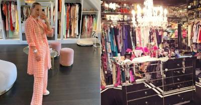 The best celebrity walk-in wardrobes: From Kate Ferdinand to Paris Hilton - www.ok.co.uk