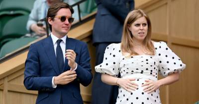 Princess Beatrice shows off blossoming baby bump at lunch date with husband Edoardo - www.ok.co.uk - London