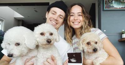 Grant Gustin - Grant Gustin’s Wife Andrea ‘LA’ Thoma Gives Birth, Welcomes Their 1st Baby - usmagazine.com