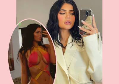 Kylie Jenner Gives Fans A Spicy Look At Her Swim Line Amid Pregnancy Rumors - perezhilton.com