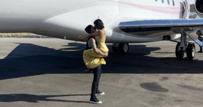 Inside Kourtney Kardashian and Travis' holiday as he overcomes fear of flying after horror crash - www.ok.co.uk
