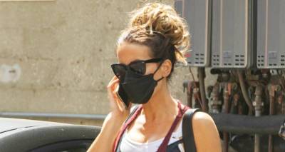 Kate Beckinsale Masks Up While Running Errands in Beverly Hills - www.justjared.com - Beverly Hills