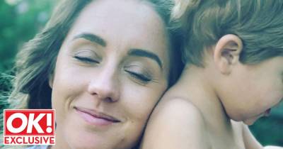 Emily Andre celebrates ‘proud mum’ moment as son Theo learns to swim - www.ok.co.uk - Portugal