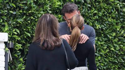 J.Lo Ben Affleck Kiss Goodbye As She Leaves His Home In CA — Steamy New Photo - hollywoodlife.com - California
