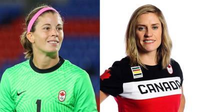 Olympians Stephanie Labbe and Georgia Simmerling Announce Engagement - www.etonline.com
