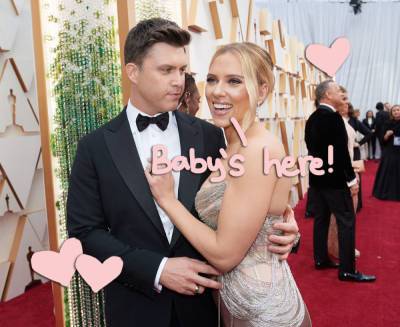 Scarlett Johansson & Colin Jost Welcome First Baby Together! - perezhilton.com