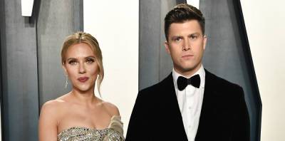 Colin Jost Reveals Name He & Scarlett Johansson Chose for Their Son - www.justjared.com