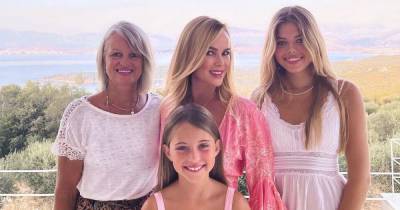 Amanda Holden shares gorgeous snap of lookalike mum and daughters on holiday - www.ok.co.uk