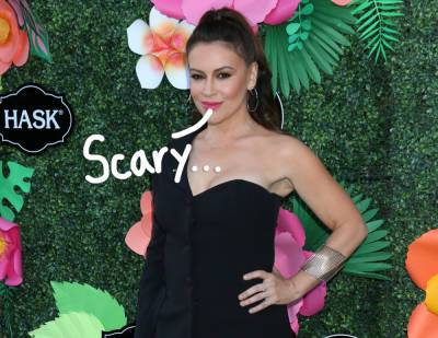 Alyssa Milano Heroically Stopped Car Crash After Her Uncle Suffered A Heart Attack At The Wheel - perezhilton.com