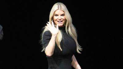 Jessica Simpson Proves She’s The Hottest Baseball Mom Ever In Jeans Tight Brown Top - hollywoodlife.com