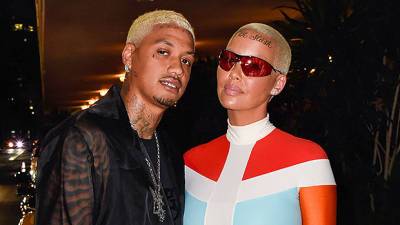 Amber Rose Accuses Alexander ‘AE’ Edwards Of Cheating On Her: I’m ‘Suffering’ - hollywoodlife.com