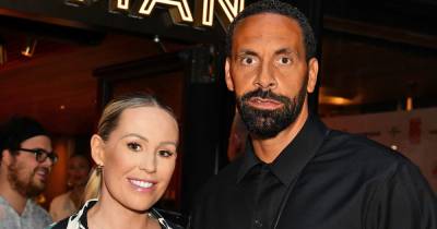 Kate Wright - Kate and Rio Ferdinand look loved-up as they pose together on red carpet - ok.co.uk - London