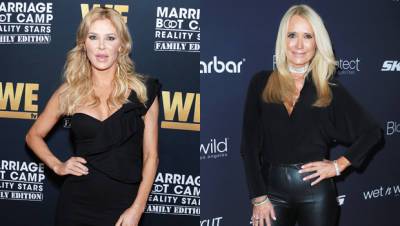 Brandi Glanville - Kim Richards - Brandi Glanville Reveals She’s Feuding With ‘BFF’ Kim Richards After ‘Hot Tub Fight’: ‘We’re Not Talking’ - hollywoodlife.com