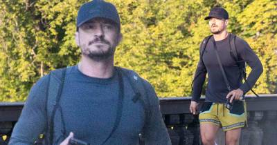 Orlando Bloom, 44, gets to work on his buff physique - www.msn.com - California - Czech Republic