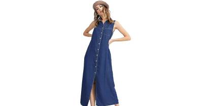 This Denim Shirtdress Is the Ultimate Year-Round Outfit - www.usmagazine.com