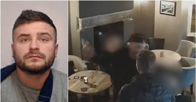 Sickening moment ex-soldier slashed pub-goer’s face with wine glass in unprovoked attack on new year's eve - www.manchestereveningnews.co.uk