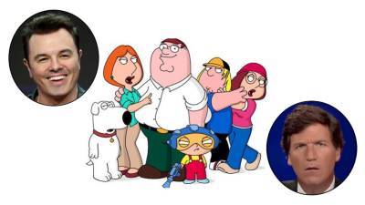 Tucker Carlson Annoys Seth MacFarlane So Much He’s Considering Taking ‘Family Guy’ Off Fox - thewrap.com