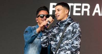 Peter Andre's son Junior joins him on stage for surprise performance at festival - www.ok.co.uk