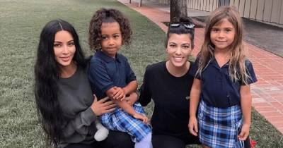 Kourtney and Kim Kardashian’s Daughters Penelope, North Are Mini Entrepreneurs With Lemonade and Bracelet Stand - www.usmagazine.com