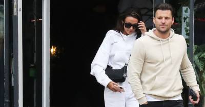 Michelle Keegan and Mark Wright appear downcast as they put on casual display after lunch - www.ok.co.uk - county Cheshire