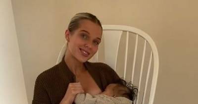 Helen Flanagan praised for sharing breastfeeding video as she reveals she wants baby number four - www.manchestereveningnews.co.uk